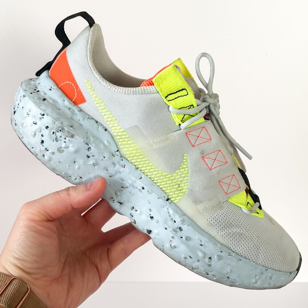 Nike Crater Impact Football Gray Womens Size 7 Running Shoes Sneakers